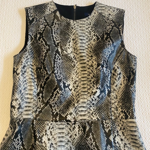 French Connection Snake Print Sleeveless MiniDress - Picture 7 of 16